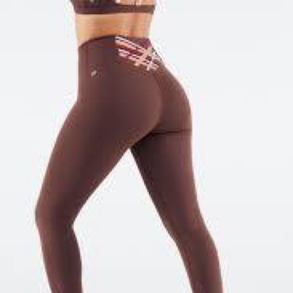 FABLETICS 3X workout active leggings brown
